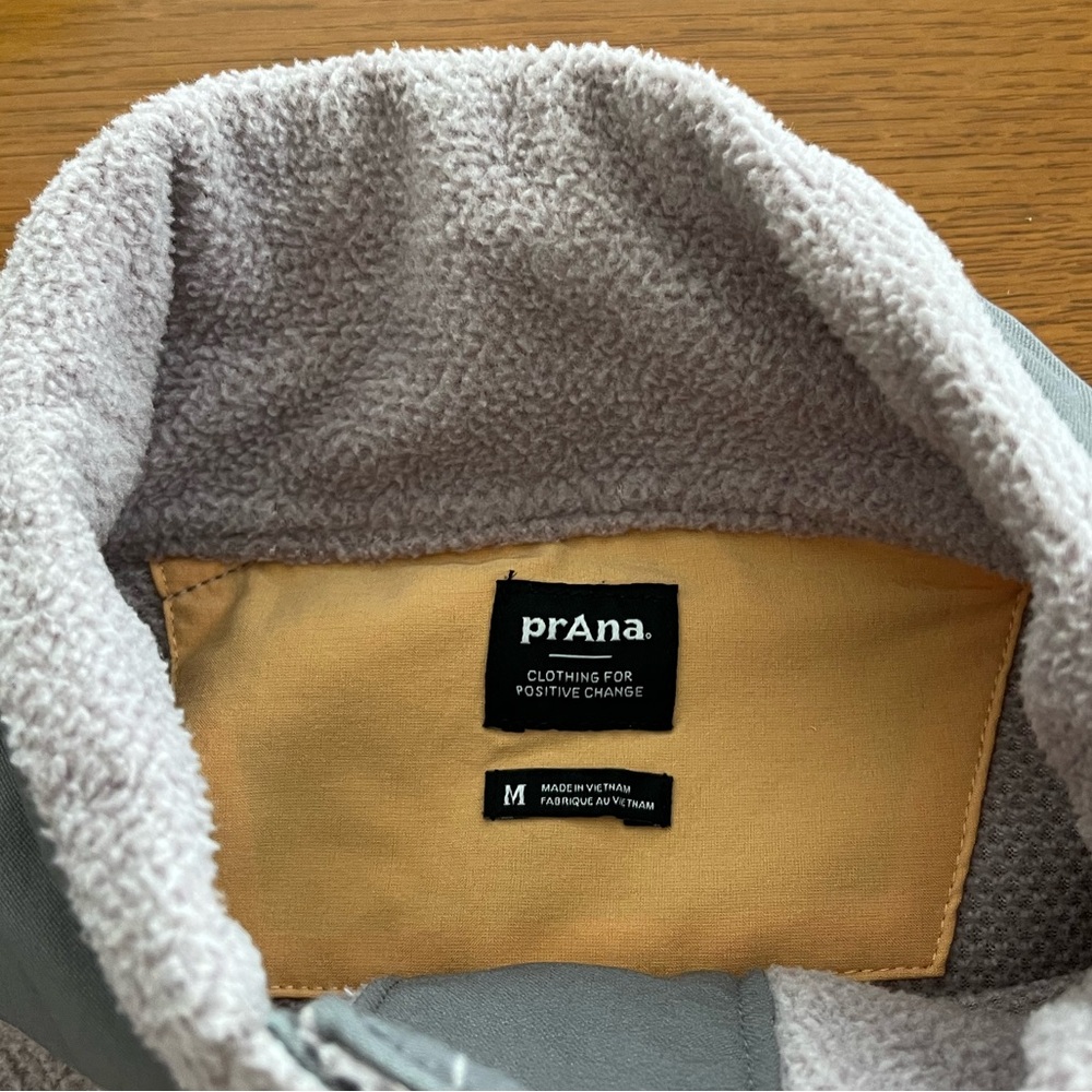 Women’s PranaTwo-Tone Fleece Half Zip - Picture 3 of 8